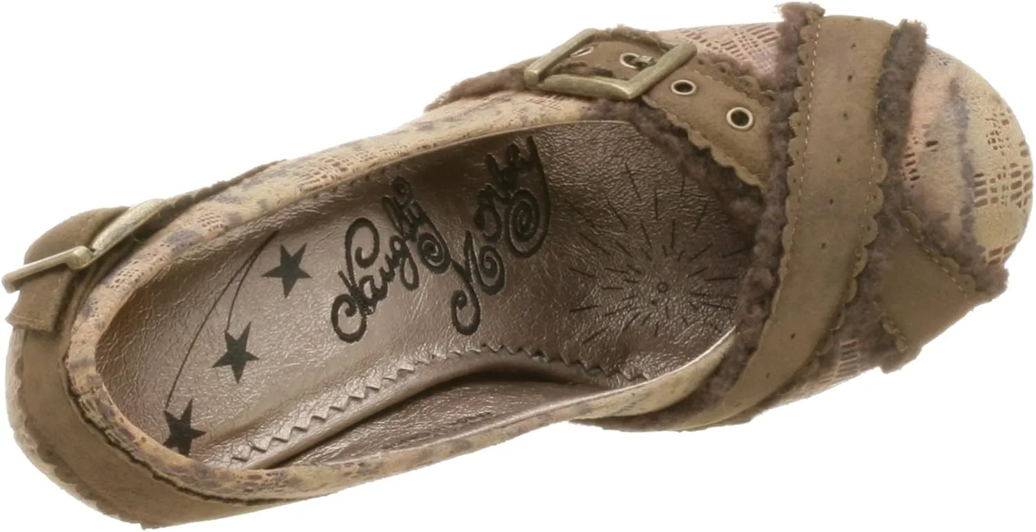 Naughty Monkey Women's The Bomb Pump with Buckles