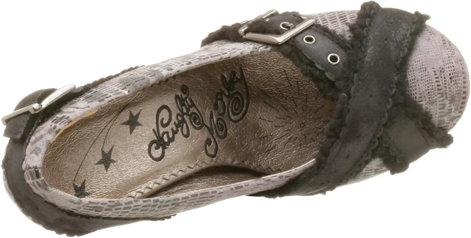 Naughty Monkey Women's The Bomb Pump with Buckles