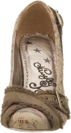Naughty Monkey Women's The Bomb Pump with Buckles