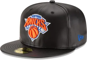 NBA Men's Faux Leather 59FIFTY Fitted Cap