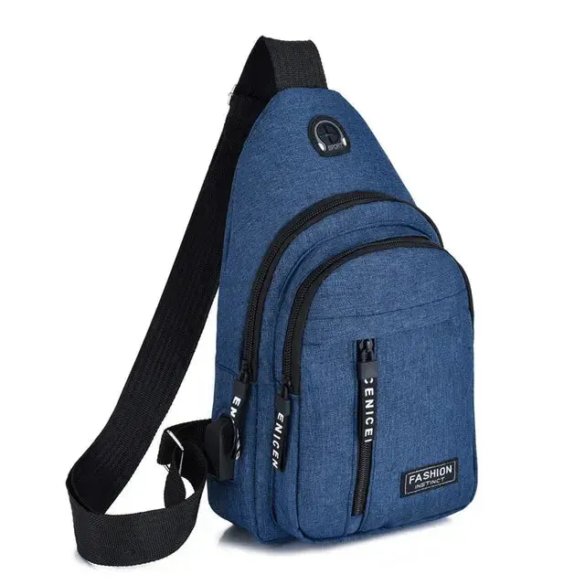 New Waterproof Multifunctional Trendy Oxford Cloth Shoulder Bag.