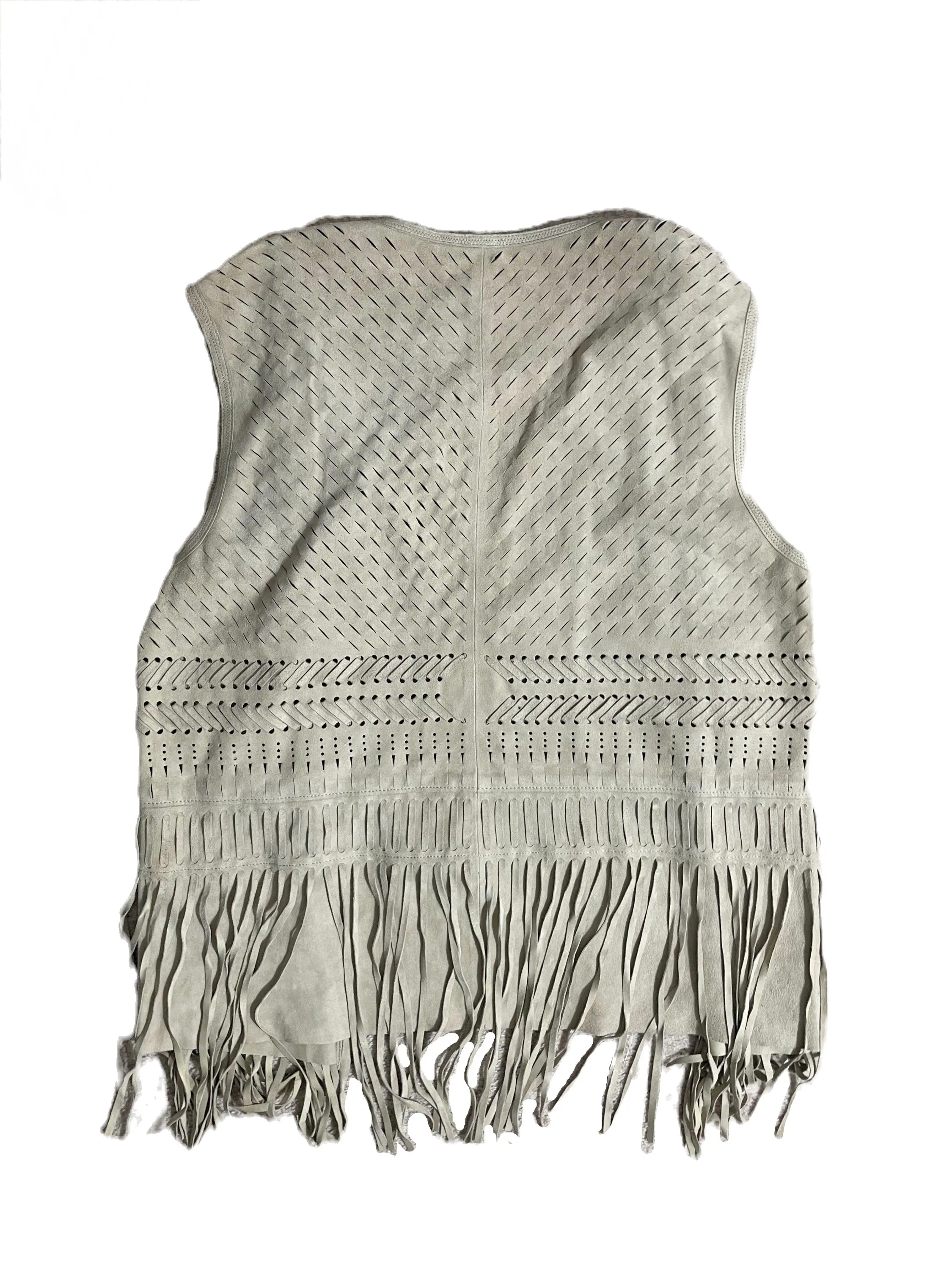 New With Tags Elie Tahari Suede Waistcoat S