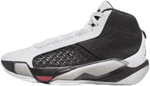 Nike Air Jordan XXXVIII Big Kids' Shoes (DZ3499-106, White/Siren Red/Black) Size 5