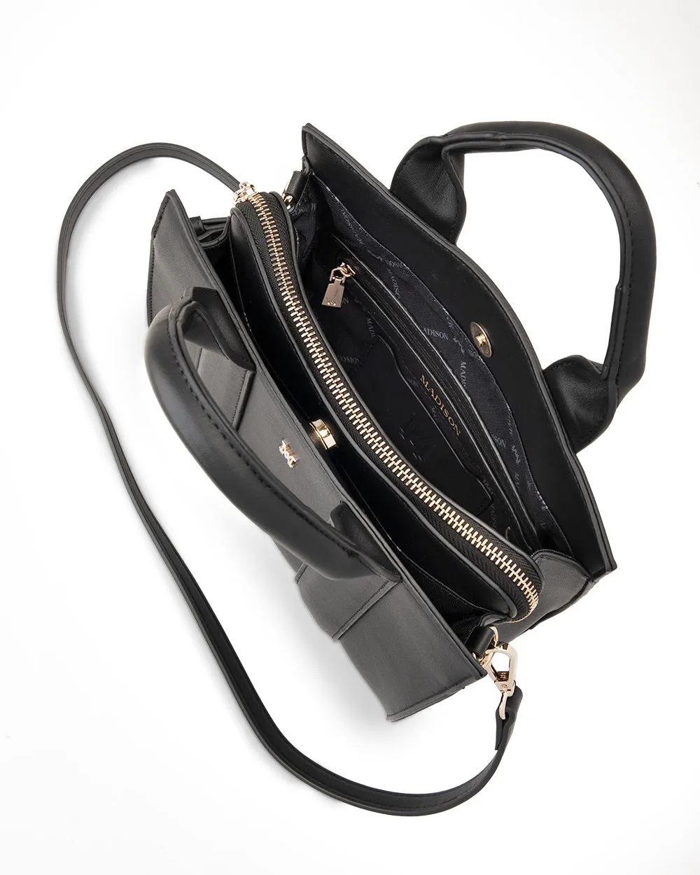 Nova Small Grab Tote   Monogram Strap