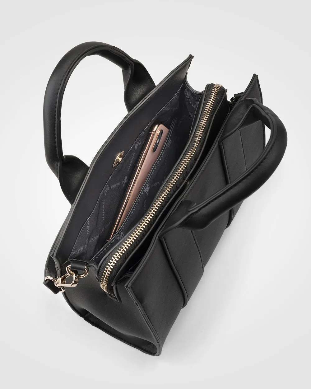 Nova Small Grab Tote   Monogram Strap