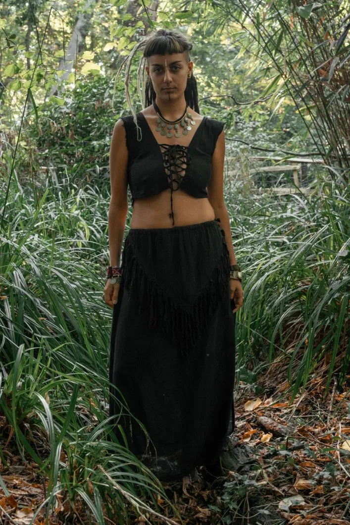 Nyma Skirt Black
