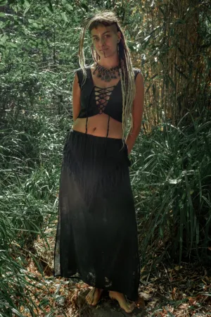 Nyma Skirt Black