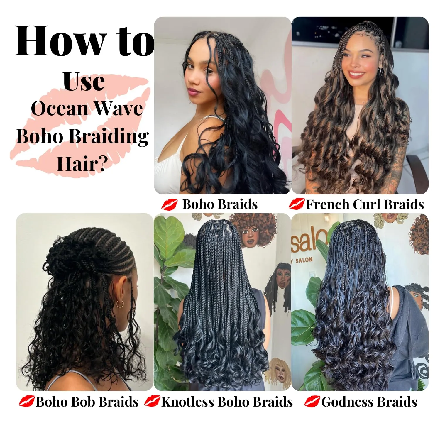 Ombre Blonde Braiding Hair Pre Stretched for Boho Braids 27/613 Hypoallergenic Synthetic Curly Boho Braiding Hair EZ Braid Pre Stretched for Bohemian Braids