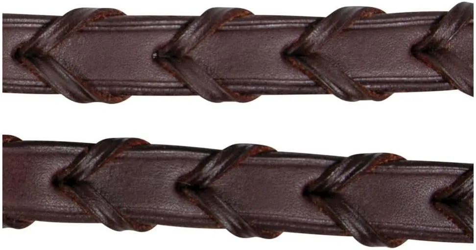 One Piece Leather Trail Rein | Supreme Grip & Control | Versatile & Adjustable | Equestrian Trail Equipment for Horses