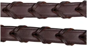 One Piece Leather Trail Rein | Supreme Grip & Control | Versatile & Adjustable | Equestrian Trail Equipment for Horses