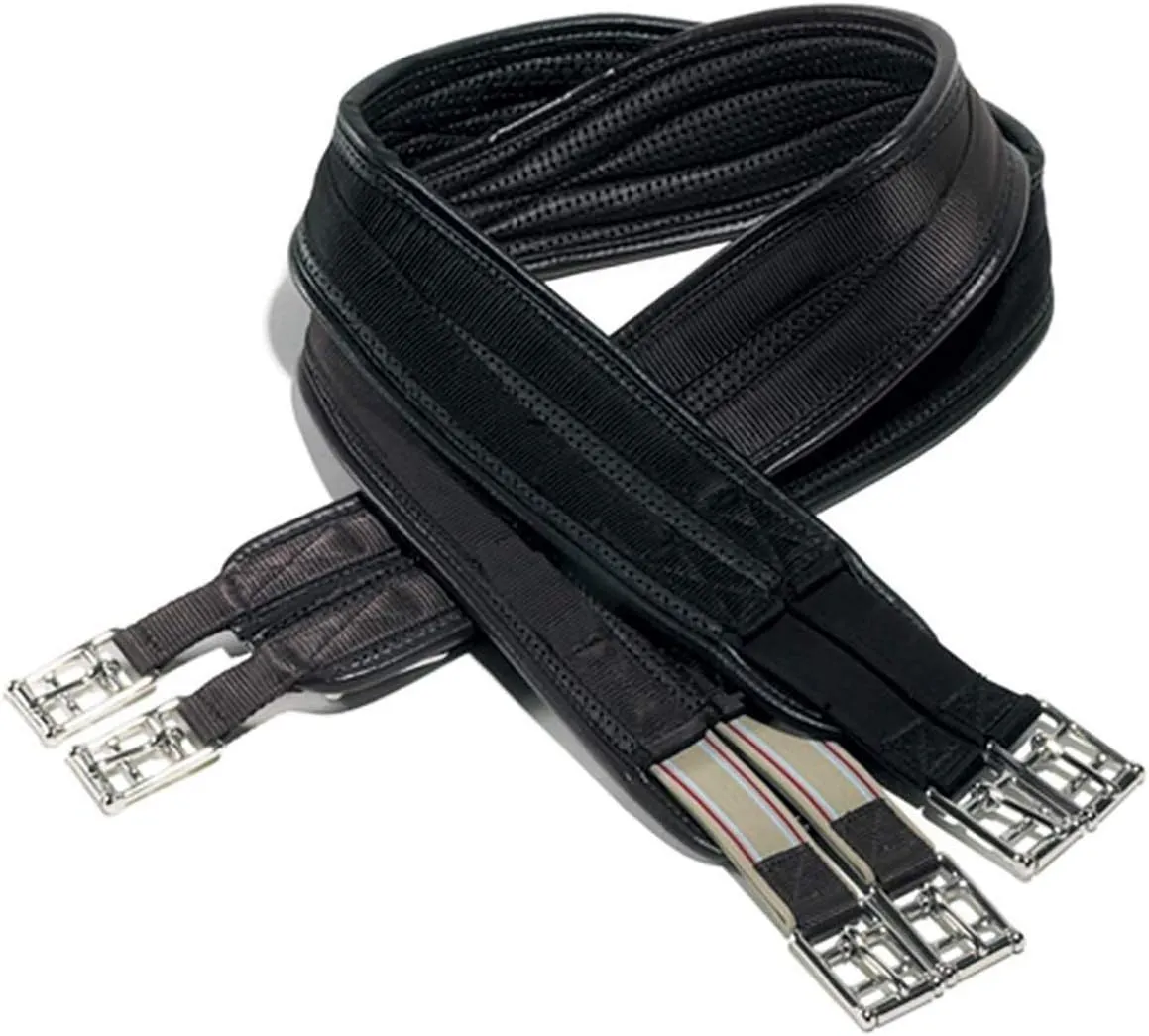 Ovsellerie Ovation Airform Chafeless Cushioned Textured Soft Horse Girth, Black, 36
