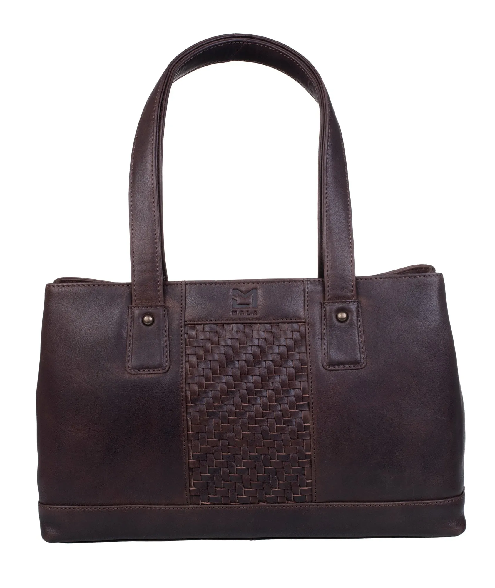 Oxford Double Pocket Shoulder Bag