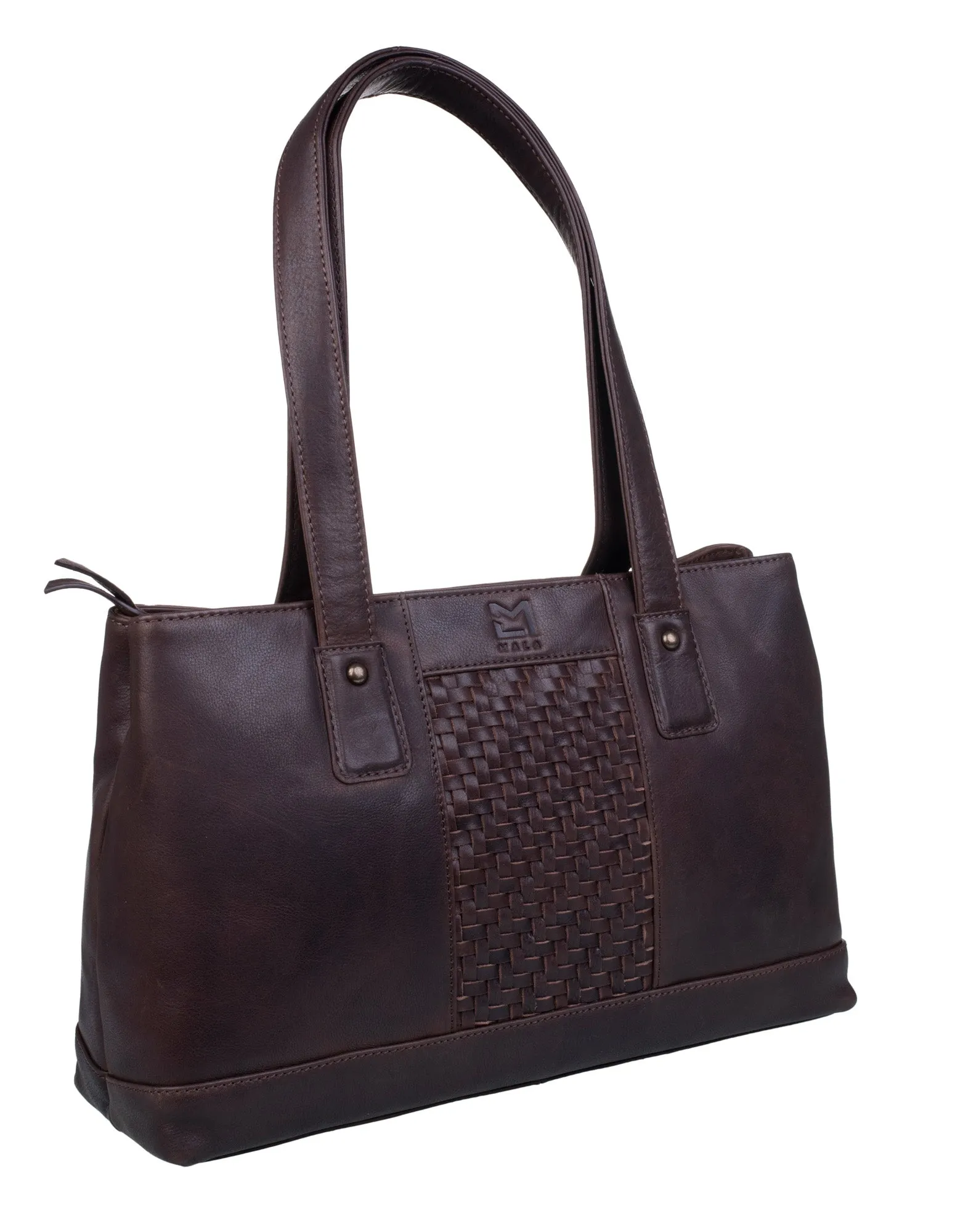 Oxford Double Pocket Shoulder Bag