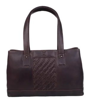 Oxford Double Pocket Shoulder Bag