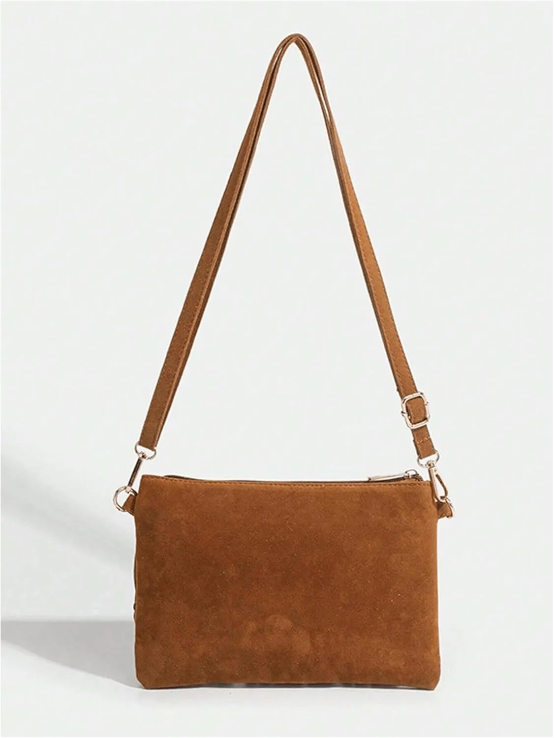 OYOANGLE Women's Fringe Hobo Western Crossbody Bags Leather Country Everyday Shoulder Bag