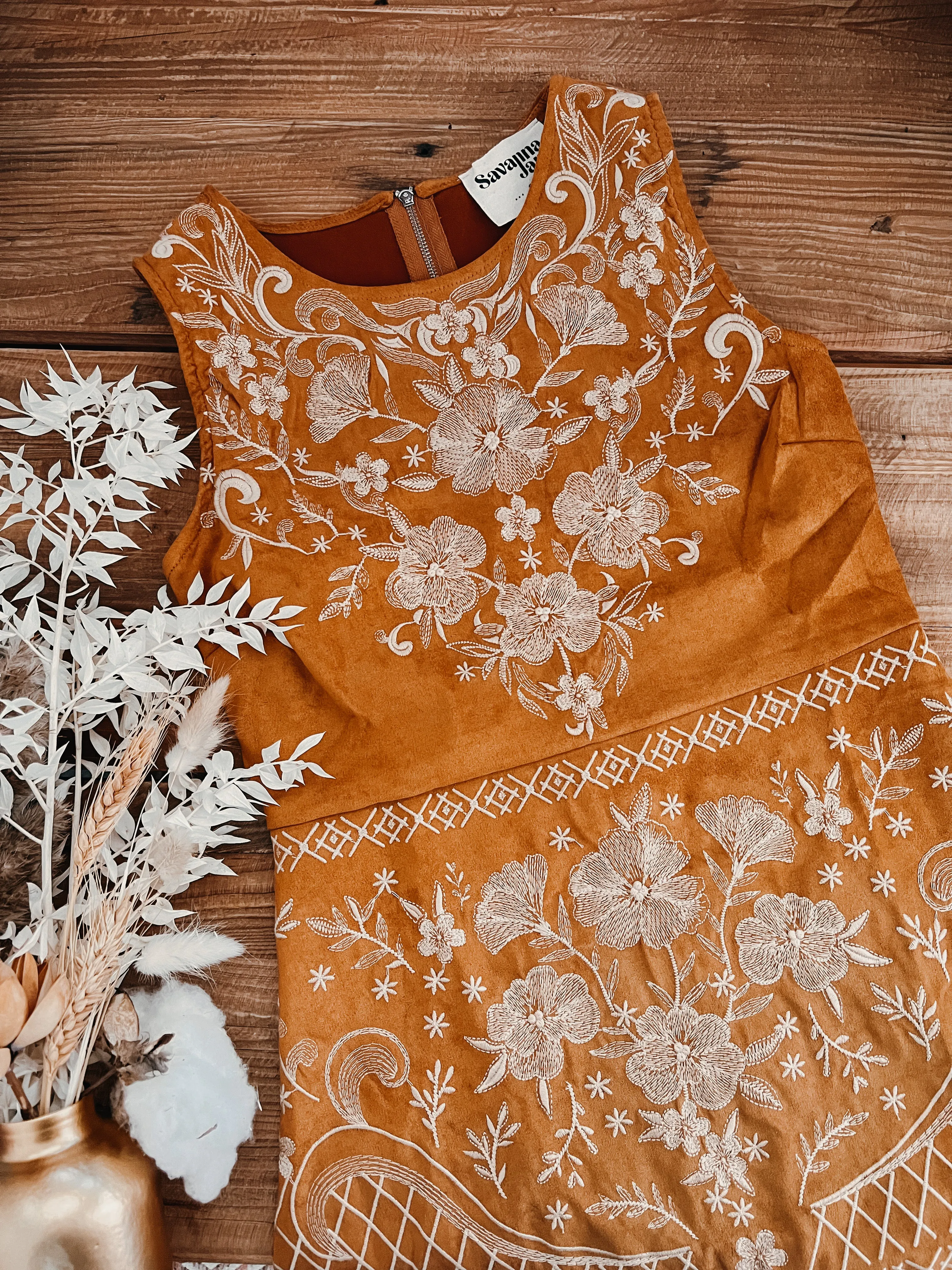 Pally Suede Dress