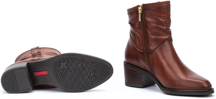 PIKOLINOS High-Heel Ankle Boot Leather Bacarot for Woman