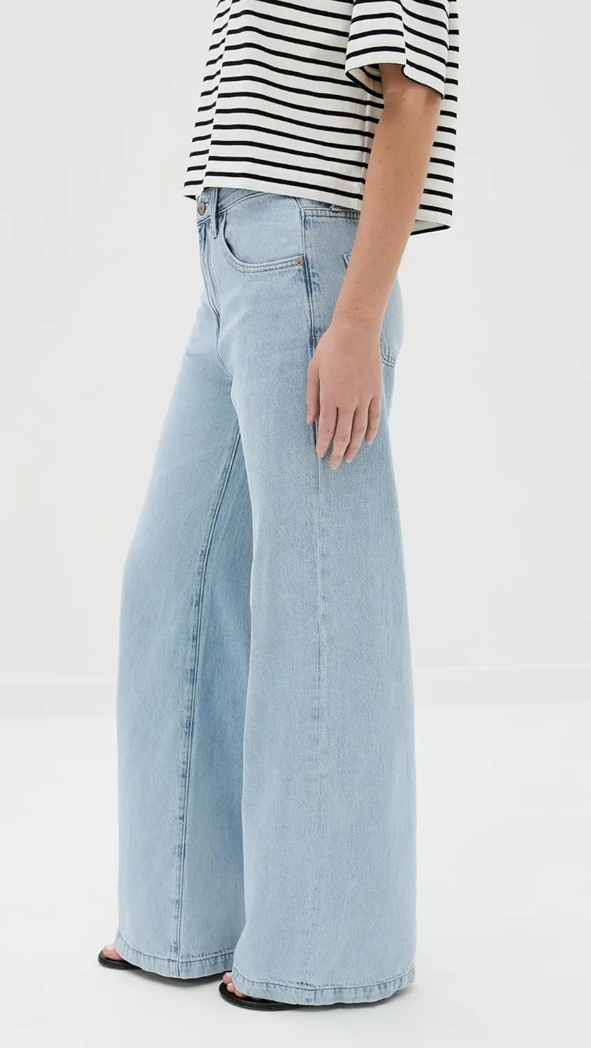 Pistola Denim Women's Jadyn Low Slung Palazzo Jeans