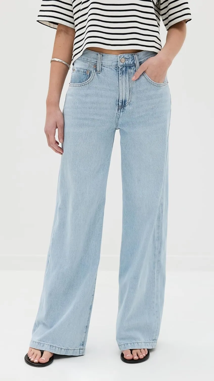 Pistola Denim Women's Jadyn Low Slung Palazzo Jeans