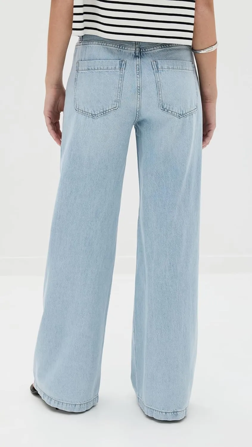 Pistola Denim Women's Jadyn Low Slung Palazzo Jeans