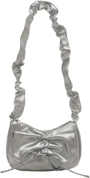 Pleated Ruched Shoulder Handbag