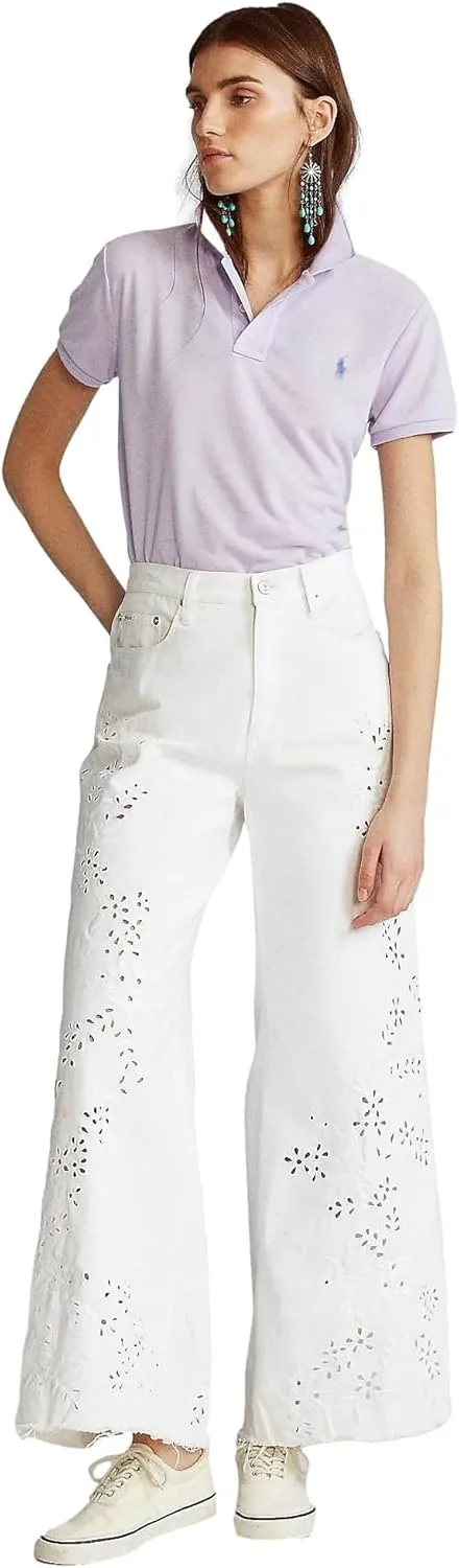 Polo RL Women's Classic Fit Mesh Pony Shirt