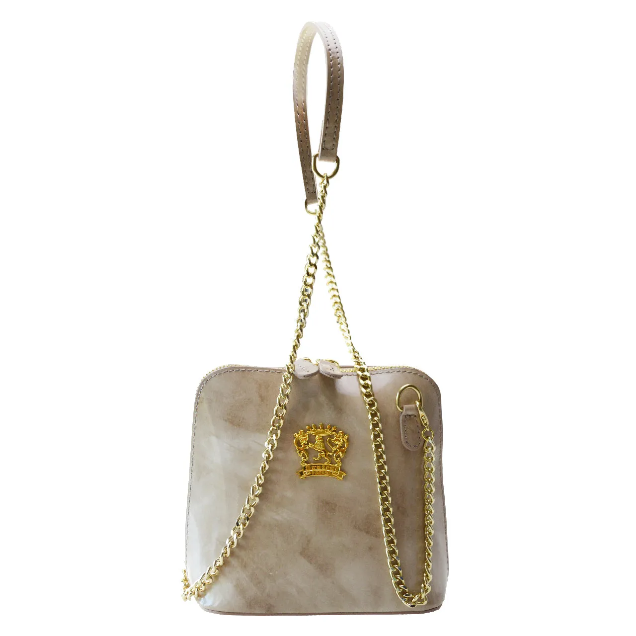 Pratesi Volterra Brunelleschi Woman Clutches in genuine Italian leather - Brunelleschi Leather Sky Blue - SZN