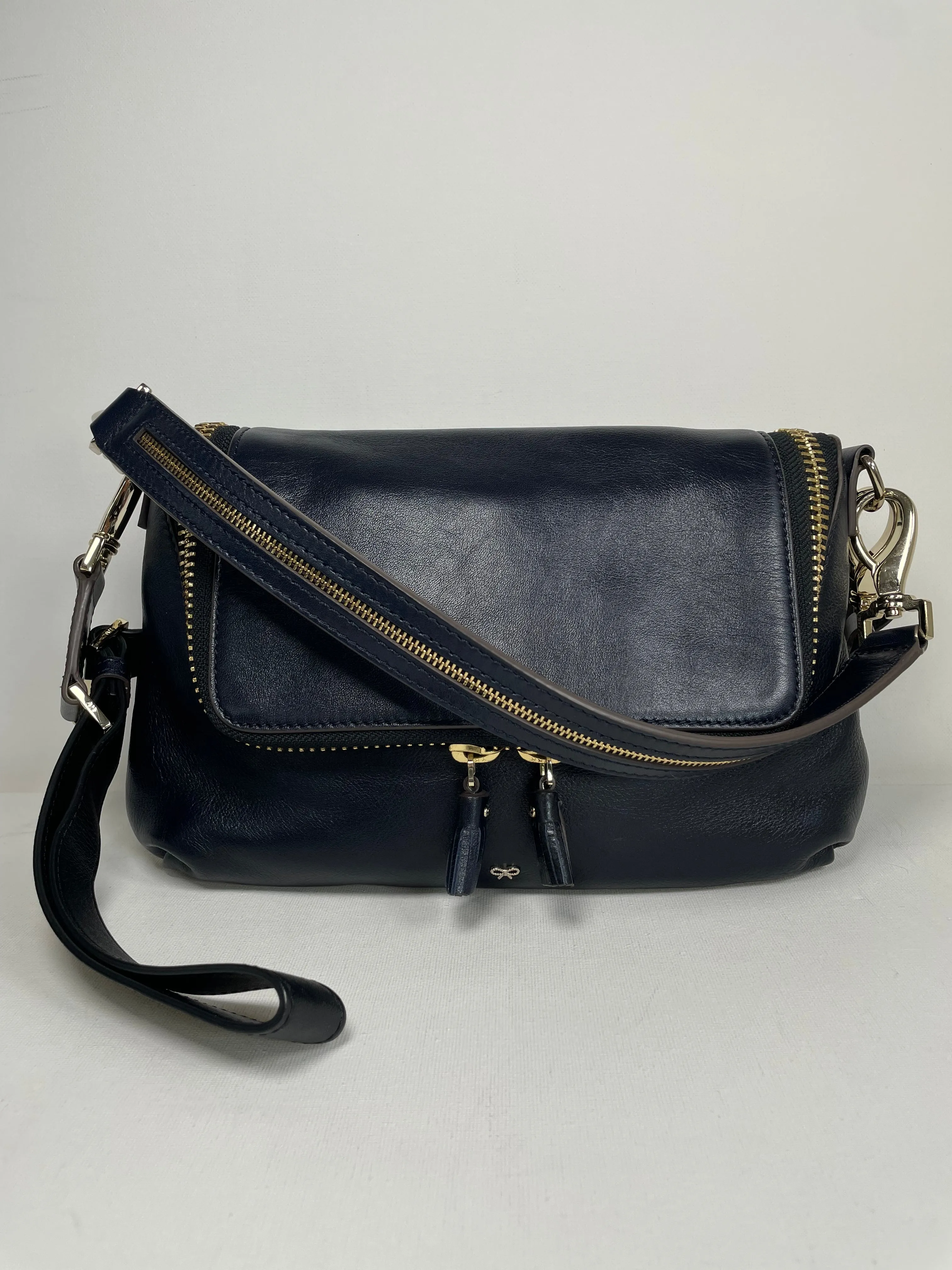 Preloved Anya Hindmarch Maxi Zip Satchel, Small