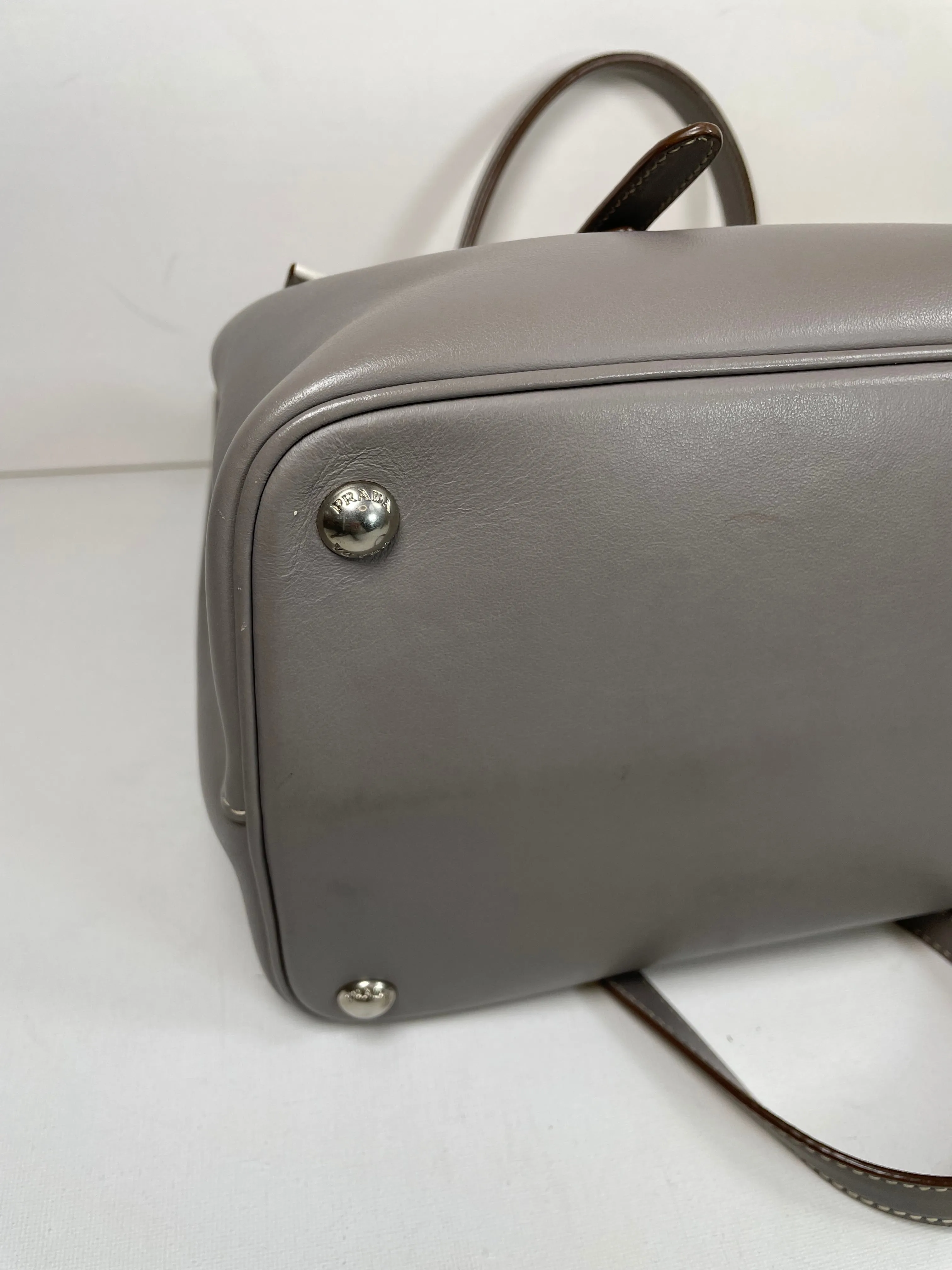 Preloved Prada City Two Way Satchel Bag