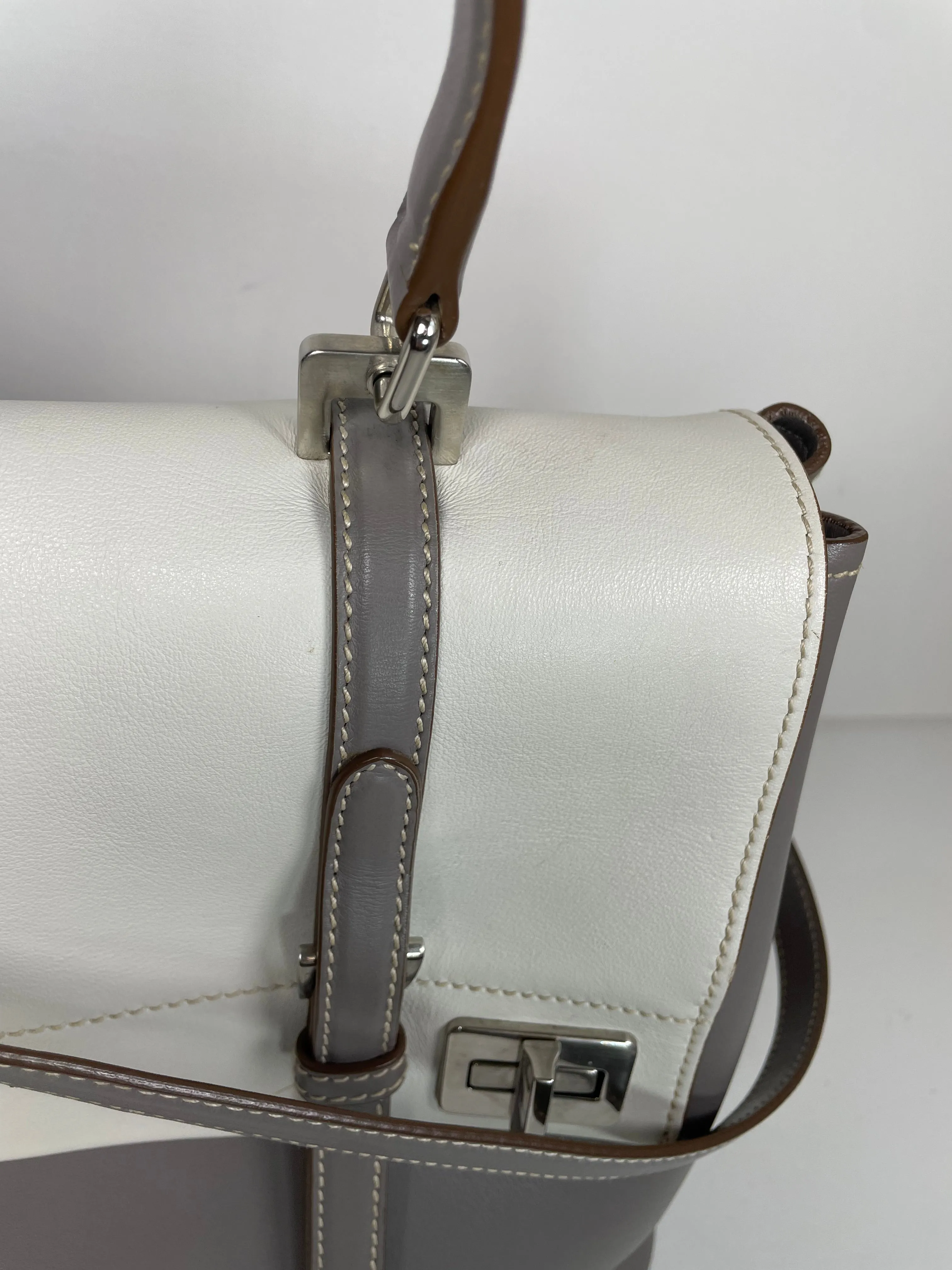 Preloved Prada City Two Way Satchel Bag