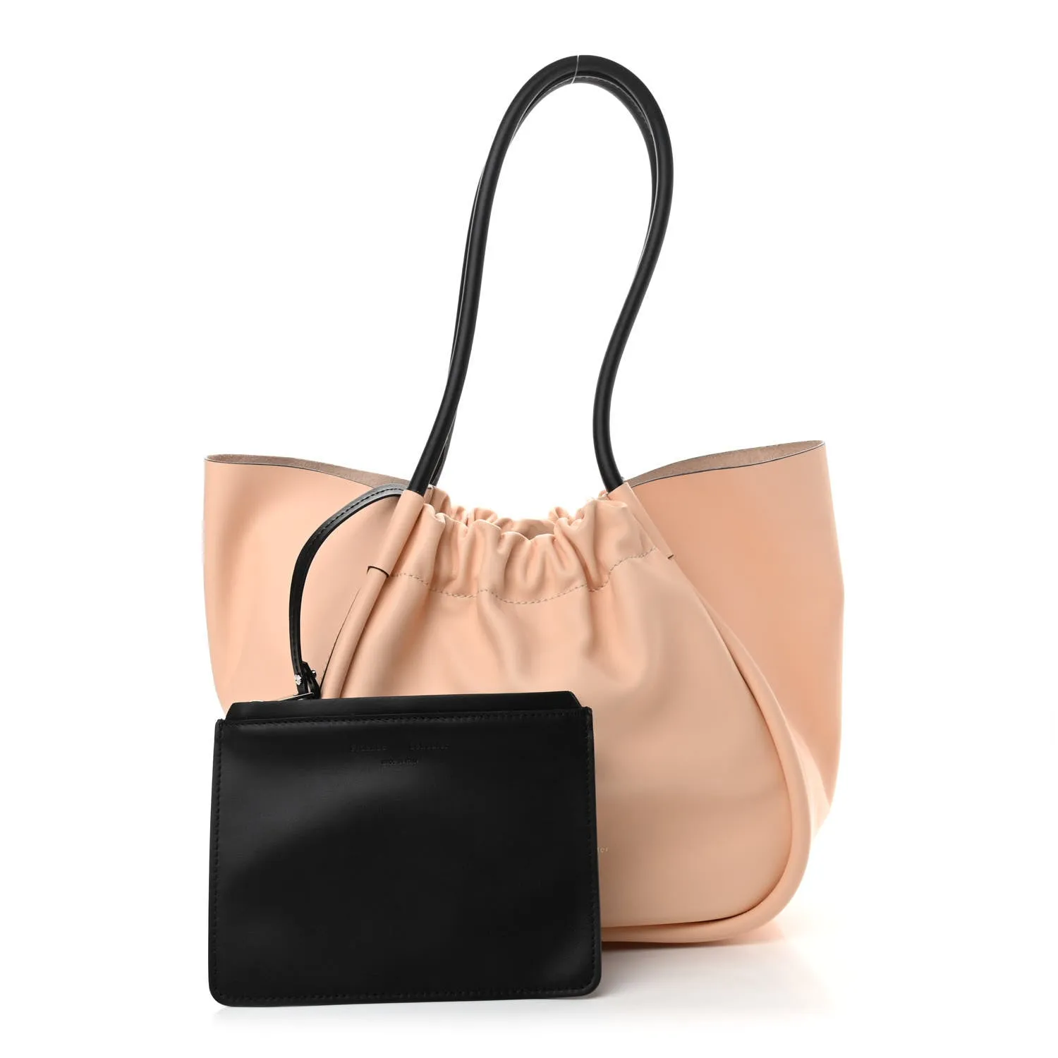 PROENZA SCHOULER RUCHED LEATHER TOTE BAG