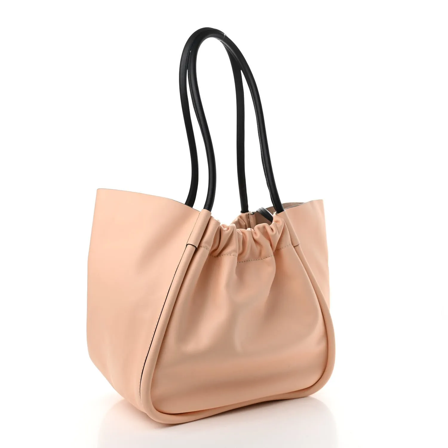 PROENZA SCHOULER RUCHED LEATHER TOTE BAG