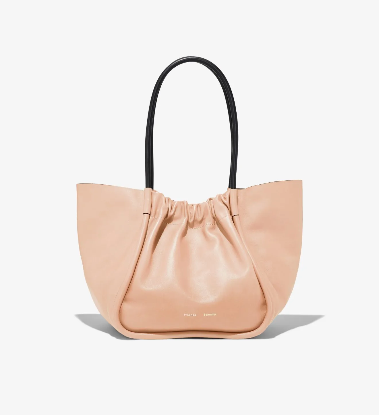 PROENZA SCHOULER RUCHED LEATHER TOTE BAG