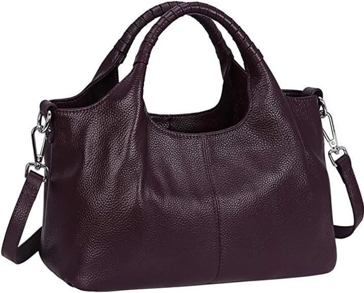 PU Leather Top Handle Purse Large Satchel Bag Designer Shoulder Bag Casual Tote Ladies Crossbody Bag for Women