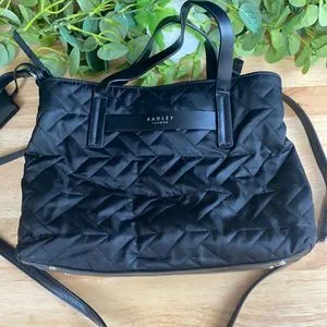 Radley London Black Fern Street Multiway Satchel