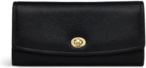 RADLEY London Carpenter Yard Women's Large Leather Flapover Wallet, Black