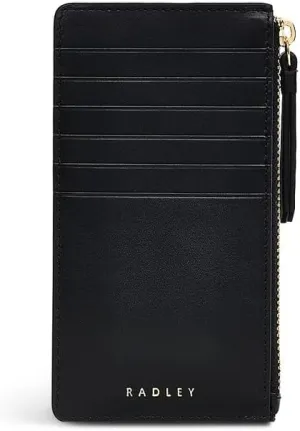 RADLEY London Foster Lane Women's Medium Leather Ziptop Coin Purse,(Black)