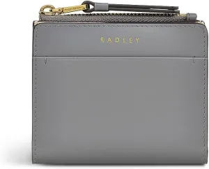 Radley London Liverpool Lane Protect Small Bifold Purse for Women, with RFID Protective Lining in Smooth Leather, Cloud Burst, One Size, Classic