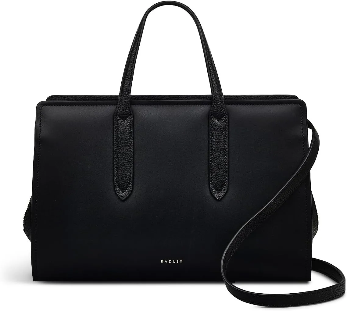 RADLEY London Liverpool Lane Women's Medium Leather Ziptop Satchel Bag