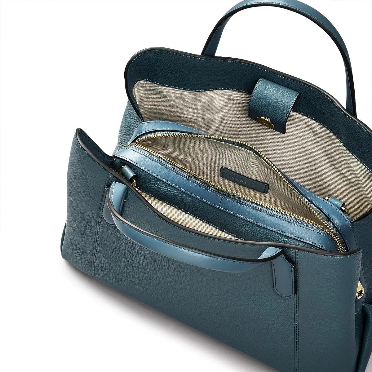 RADLEY London Provence Avenue Women's Medium Leather Ziptop Satchel Bag