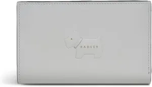 RADLEY London Puffy Protect Women's Medium Leather Bifold Wallet, Goose Grey