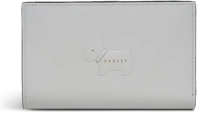 RADLEY London Puffy Protect Women's Medium Leather Bifold Wallet, Goose Grey