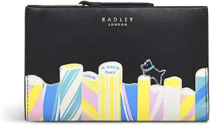 RADLEY London Rock Climbing Women's Medium Leather Bifold Wallet, Black
