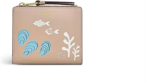 RADLEY London Sea Swimming Women's Small Leather Bifold Wallet, Silt