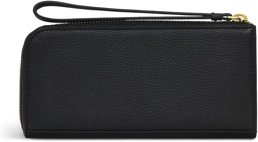 RADLEY London Selby Crescent Women's Large Leather Zip Around Wallet, Black