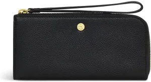 RADLEY London Selby Crescent Women's Large Leather Zip Around Wallet, Black