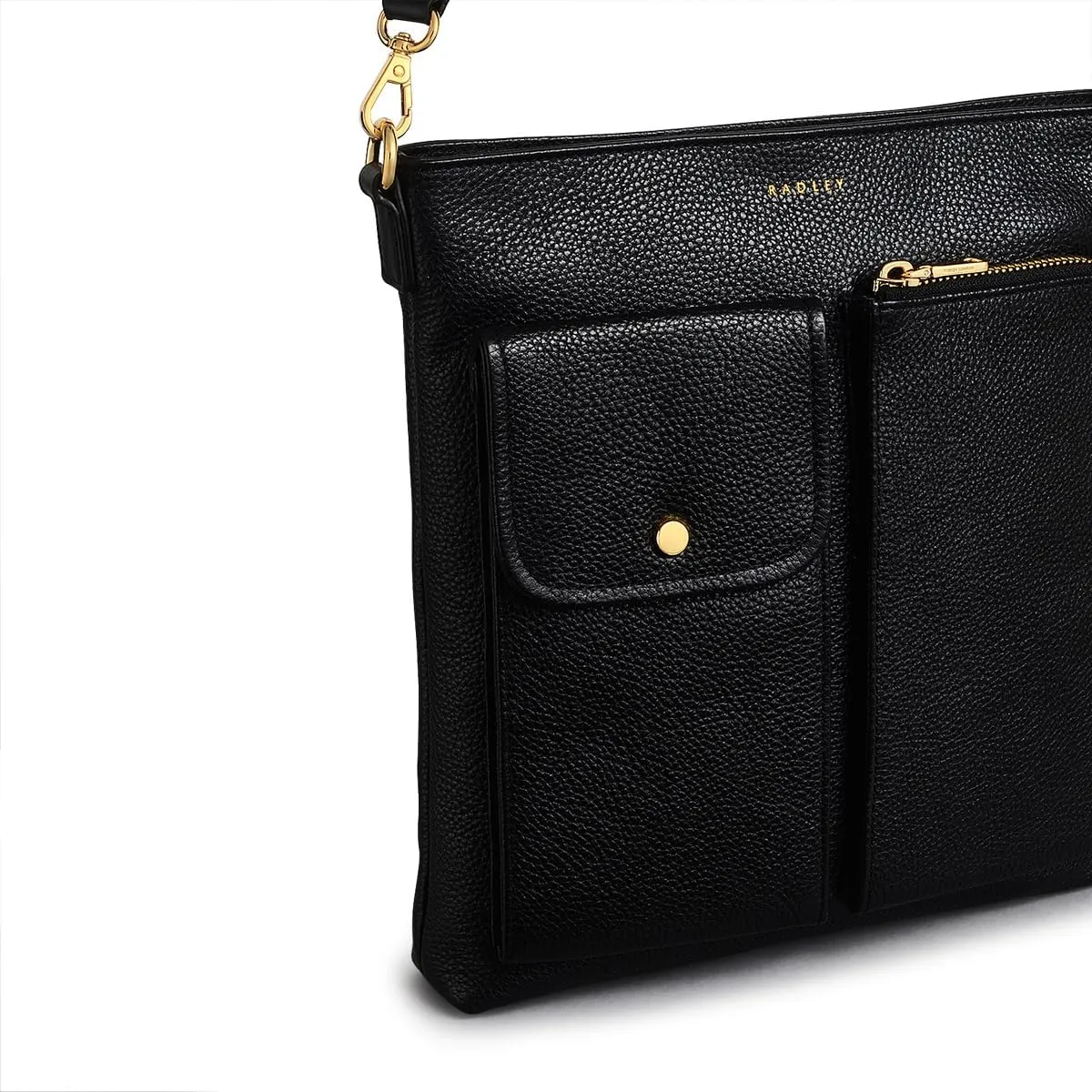 RADLEY London Selby Crescent Women’s Small Leather Ziptop Crossbody Bag