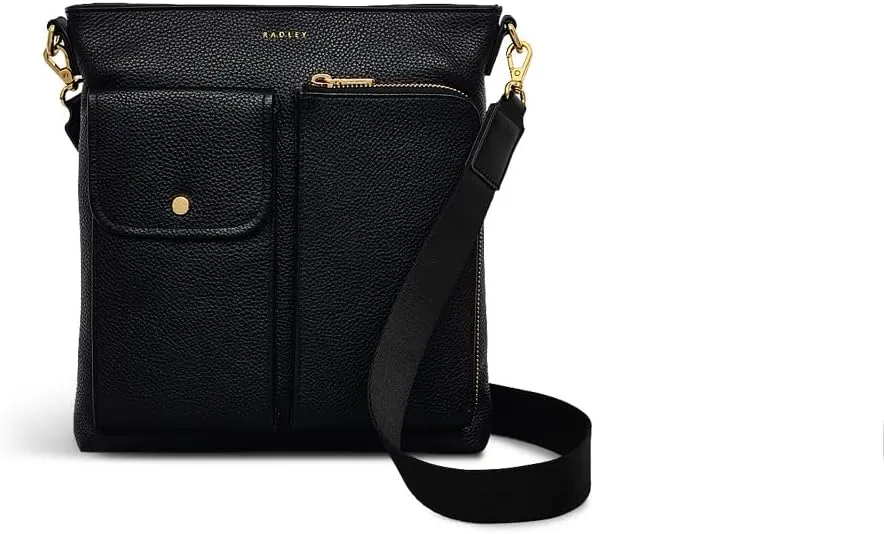 RADLEY London Selby Crescent Women’s Small Leather Ziptop Crossbody Bag