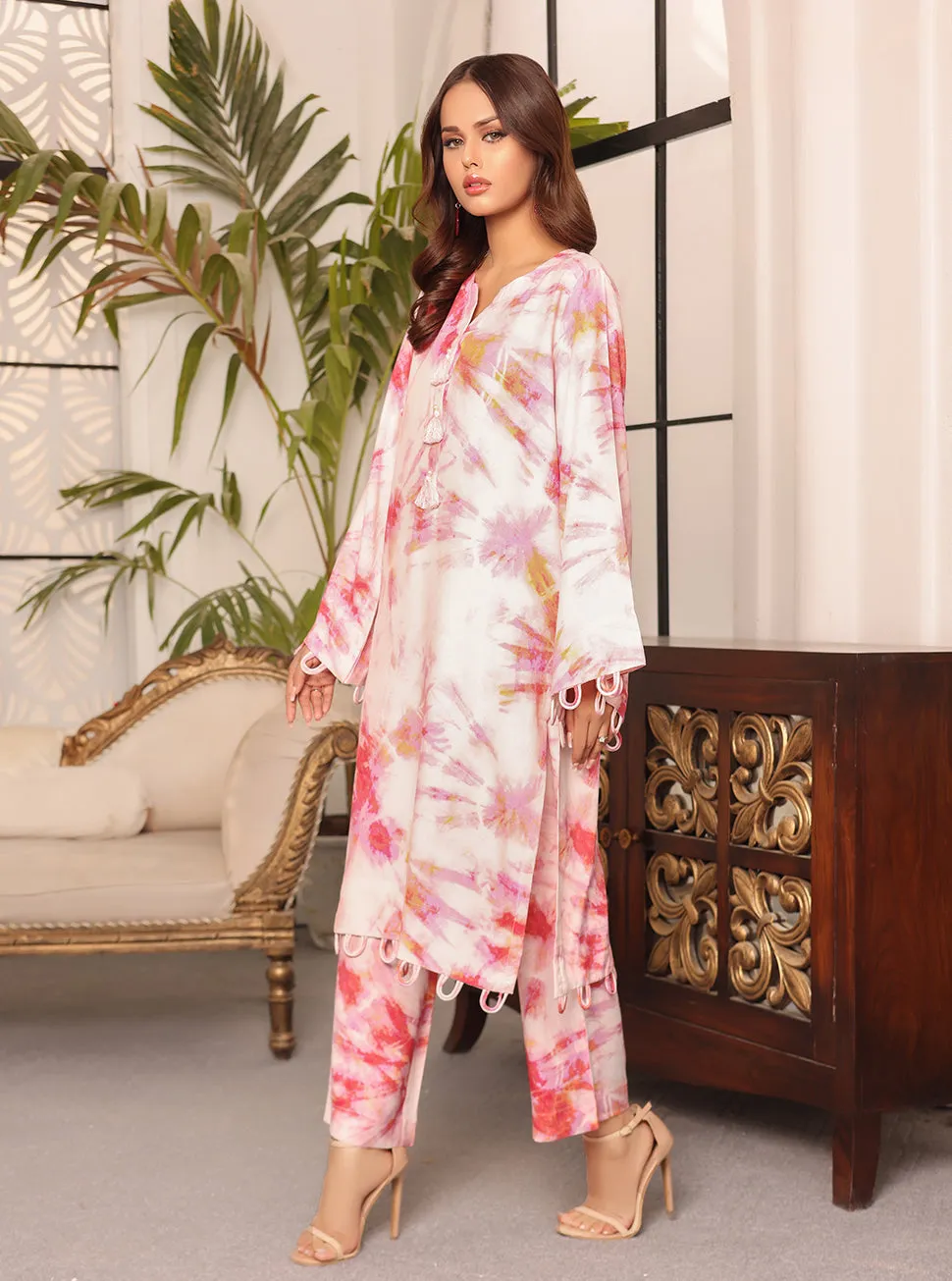 Rangeen Printed Tye Dye