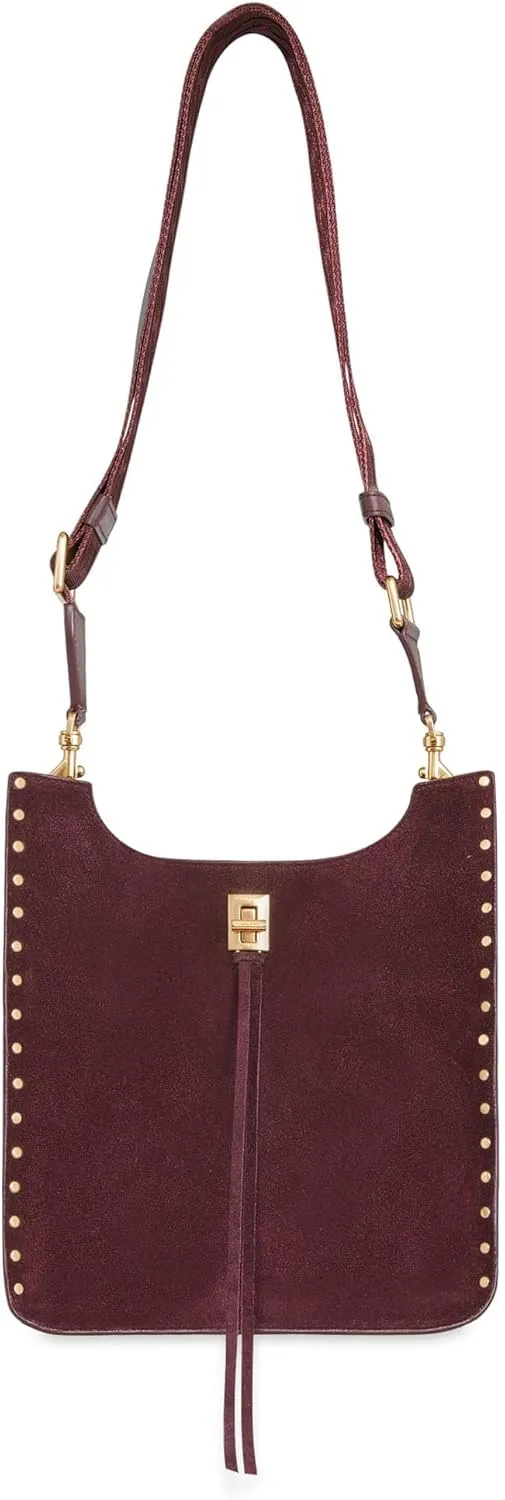 Rebecca Minkoff Darren Medium Feed Bag, Garnet